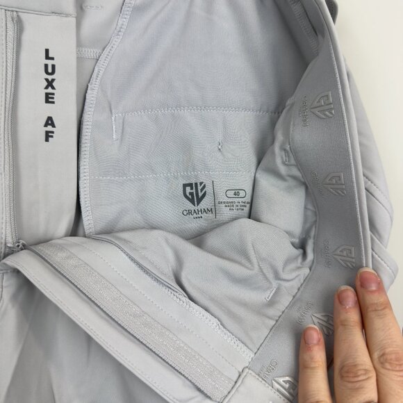 Graham Luxe Men's Emerson Golf Short, Size 40 - Picture 6 of 6